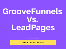 GrooveFunnels Vs. LeadPages